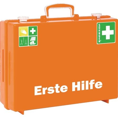 SÖHNGEN Erste Hilfe Koffer gr.MT-CD B400xH300xT150ca.mm orange SÖHNGEN