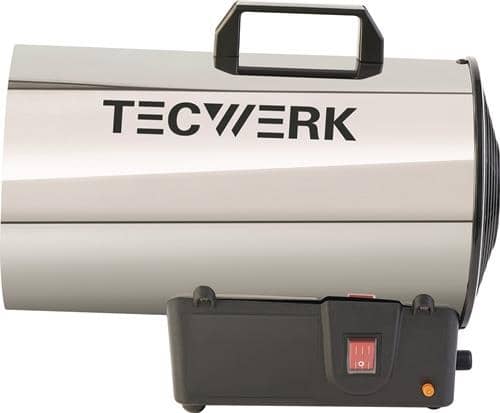 TECWERK Gasheizer 16 kW 500 m³/h 28 W TECWERK