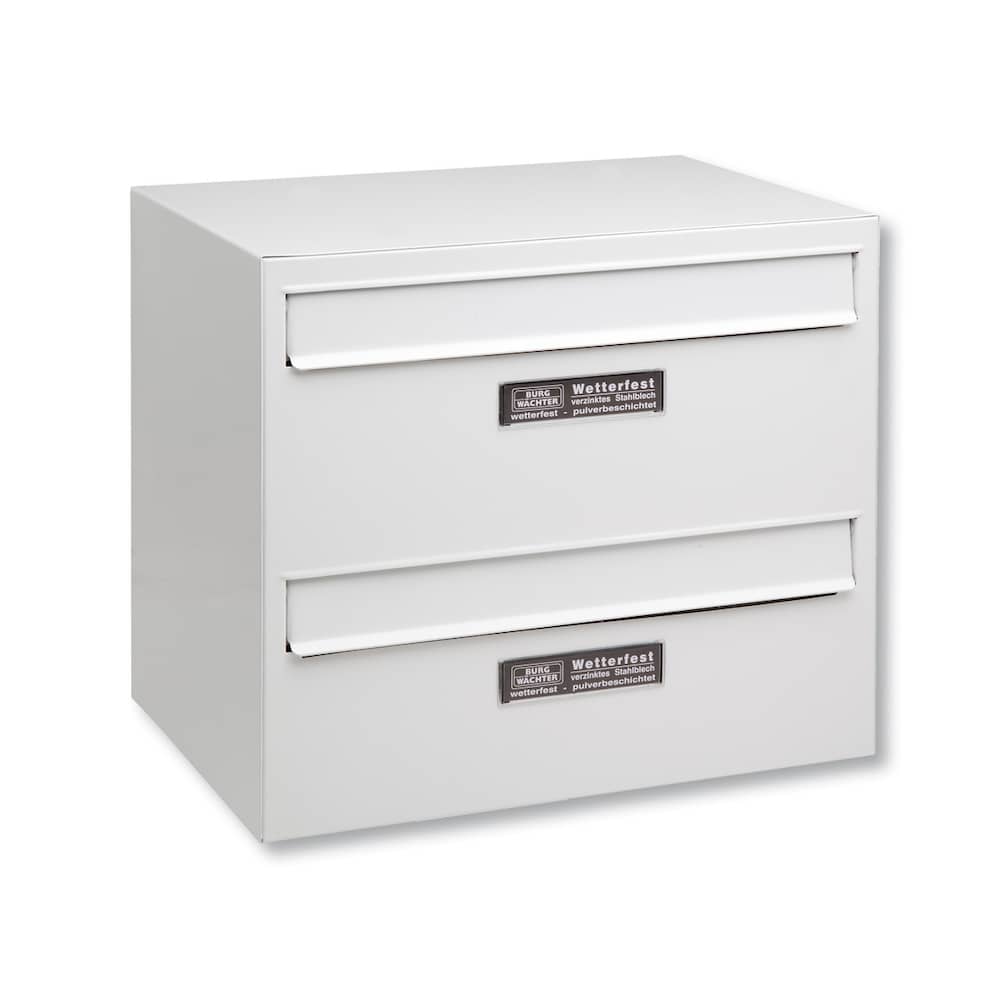 BURG-WÄCHTER Briefkasten Dual Back 822, Stahl