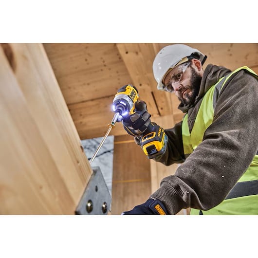 DEWALT 18 Volt Akku-Schlagschrauber (1/4") mit 282 Nm (Basisversion) DCF860NT-XJ