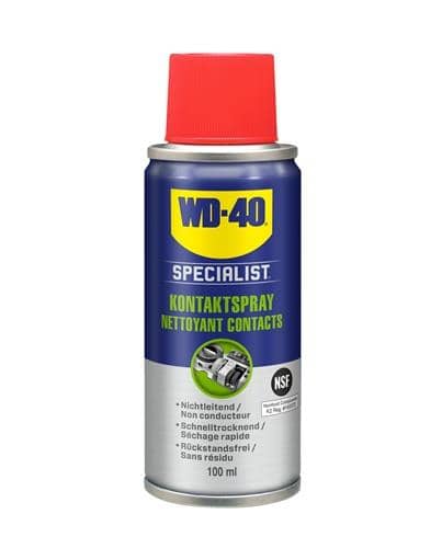 WD-40 SPECIALIST Kontaktspray 400ml Zulassung NSF K2 Spraydose Smart Straw™ WD-40 SPECIALIST