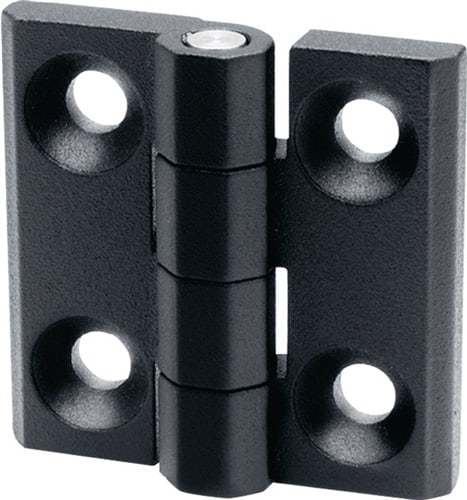GANTER Scharnier GN 237 H.40mm B.40mm S.5mm Zink-Druckguss besch.GANTER