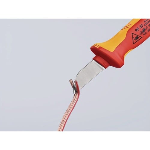 KNIPEX Kabelmesser L.190mm Klingen-L.50mm VDE67g Mehrkomponentengriff KNIPEX