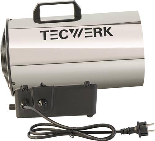 TECWERK Gasheizer 16 kW 500 m³/h 28 W TECWERK