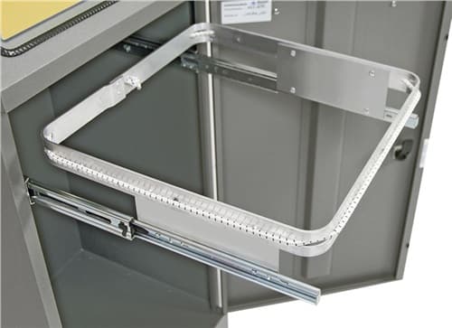STUMPF Wertstoffsammler 60l H900xB400xT380mm lichtgrau verzinkter Einsatz,o.Trethebel