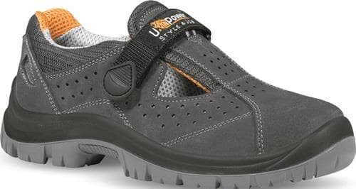 U.POWER Sicherheitssandale MAGIC Gr.42 W.11 grau Leder S1PL FO SR U.POWER