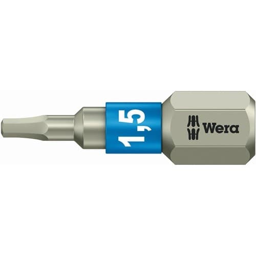 WERA Bit 3840/1 TS 1/4 Zoll 1,5mm L.25mm i6-KT.i6-KT.1,5mm WERA