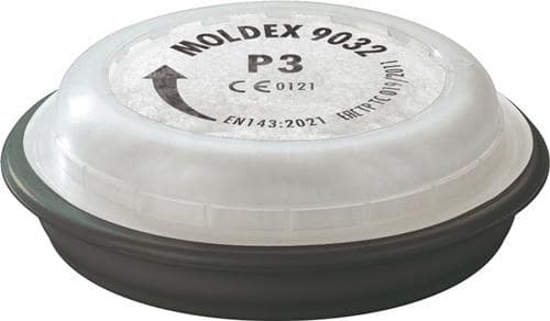 MOLDEX Partikelfilter P3+Ozon 903201 EN 143:2021 f.Ser.7000/9000 MOLDEX