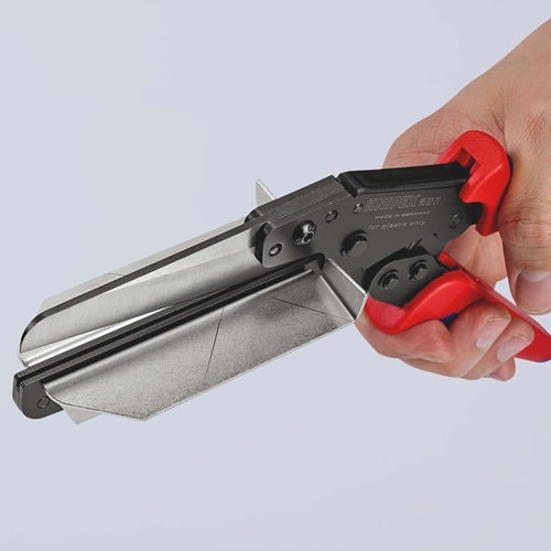 KNIPEX Kunststoffschere max.4mm Kabelkanälen KNIPEX