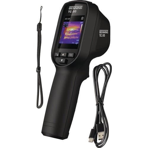 BENNING Wärmebildkamera TC 20 2,4" Farb-LCD-Screen 240x320 Punkte BENNING