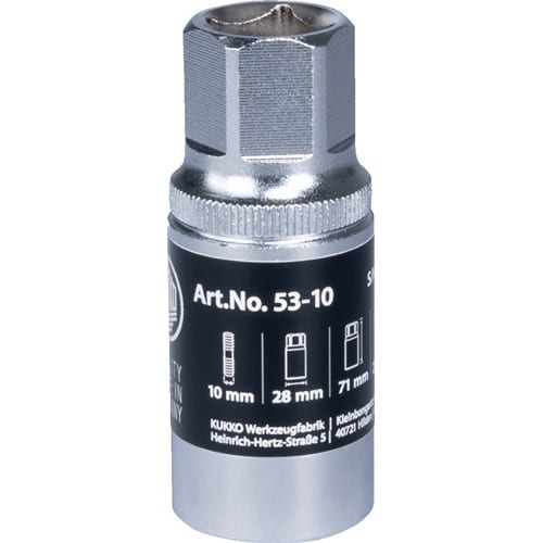 KUKKO Stehbolzenausdreher 53-8 f.Bolzen-D.8mm Körper-D.25mm L.60mm KUKKO