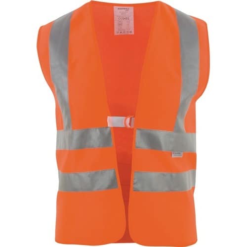 ASATEX Warnweste Gr.univ.orange m.Schulterreflexstreifen EN 20471 Kl.2 ASATEX