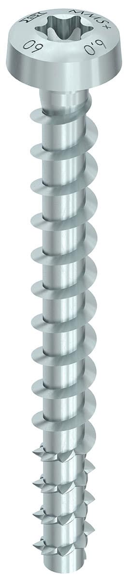 HECO MULTI-MONTI-plus P 6,0 x 30, Panhead, Rundkopf, T-Drive, verzinkt blau, A2K