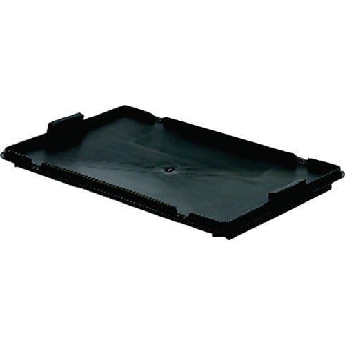 LA-KA-PE Deckel L600xB400mm schwarz PP f.Drehstapelbehälter LA-KA-PE