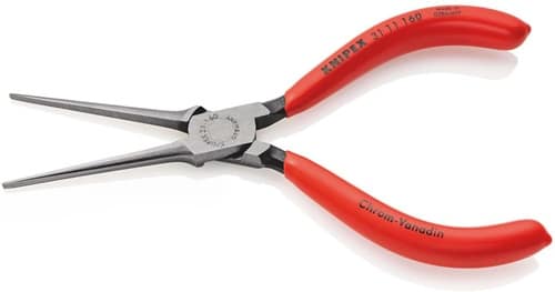 KNIPEX Nadelzange L.160mm ger.schwarz atram.Ku.-Überzug KNIPEX