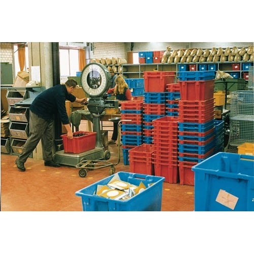 Drehstapelbehälter PP blau L600xB400xH300mm