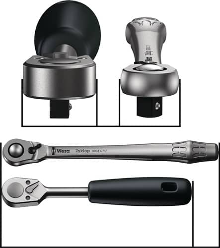 WERA Steckschlüsselsatz 8100 SA 8 Zyklop 28-tlg.1/4 Zoll SW 5-13mm Z.72 6KT WERA