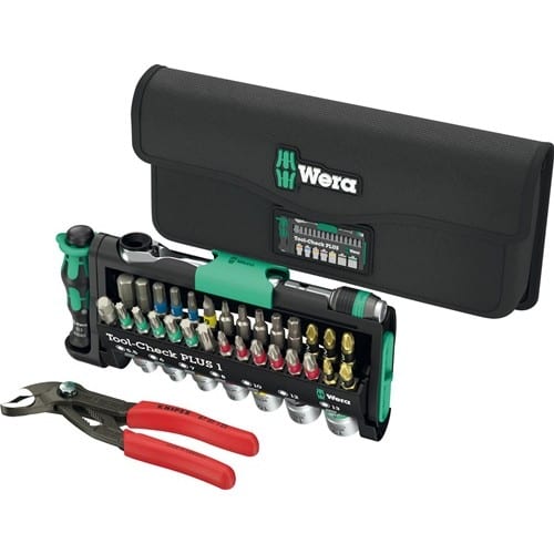 WERA Werkzeugsatz Tool-Check Combi 1 40-tlg.WERA