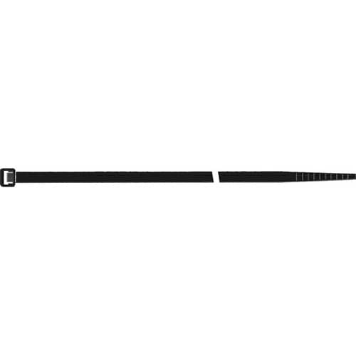 SAPISELCO Kabelbinder L.280mm B.4,5mm PA 6.6 schwarz 100St./Btl.SAPISELCO