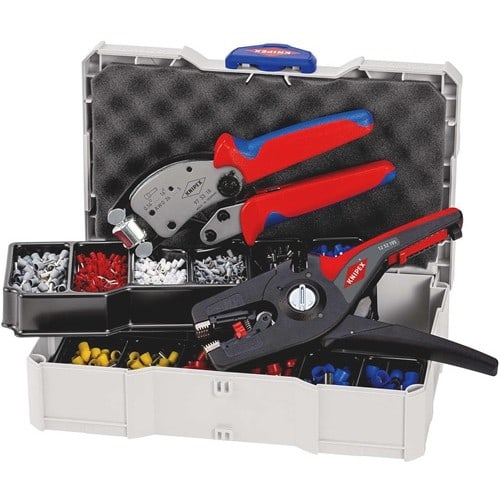 KNIPEX Aderendhülsensortiment 1192-tlg.0,50-16,00mm² im Systainer KNIPEX