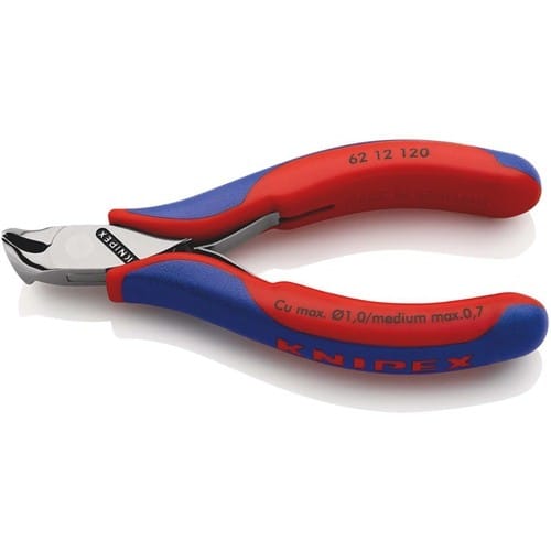KNIPEX Elektronik-Schrägschneider L.120mm Facette nein pol.KNIPEX