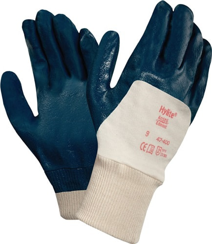 Handschuhe ActivArmr Hylite 47-400 Strickfutter mit 3/4 Nitril EN 388 PSA-Kategorie II ANSELL
