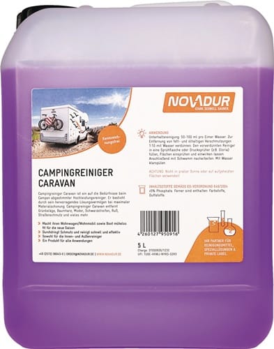 NOVADUR Campingreiniger Caravan 5l Kanister NOVADUR