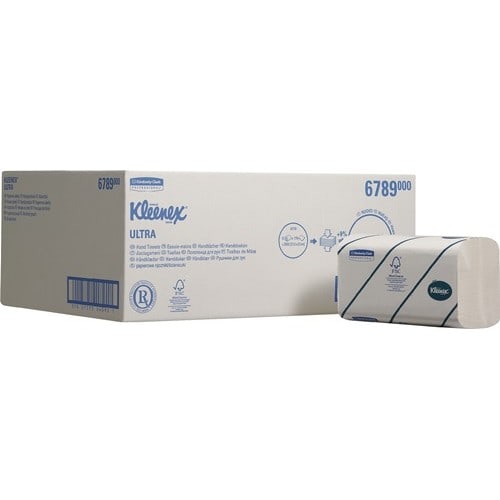 KLEENEX Handtuch 6789 2-lagig,geprägt hochweiß L.ca.217 mmxB.ca.210mm 2790 Tücher/VE
