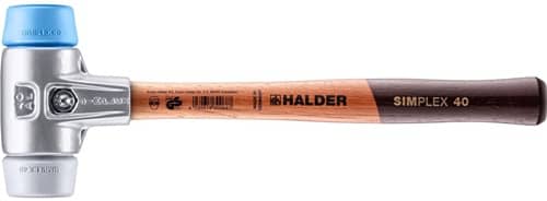 HALDER Schonhammer SIMPLEX L.325mm Kopf-D.40mm weich/mittelhart HO