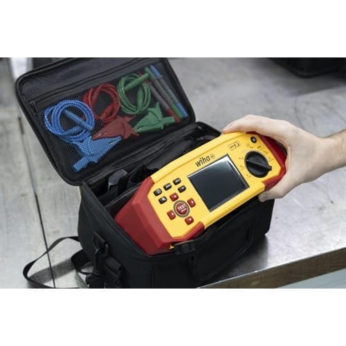 WIHA Installationstester-Set MFT one Bag EU Prüfung ortsfester Anlagen WIHA