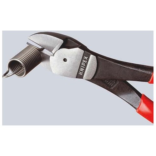 KNIPEX Kraftseitenschneider L.140mm pol.Form 0 Mehrkomp.-Hüllen KNIPEX