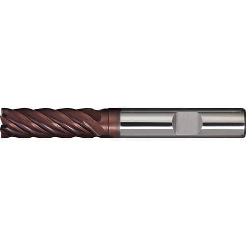 TECWERK Schaftfräser D.8mm Einsatz-L.30mm VHM TiAlN 35-38Grad HB Z.6 ext.lang TECWERK