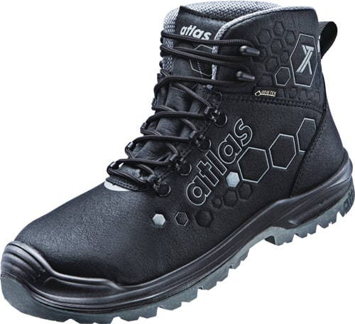 ATLAS Sicherheitsstiefel XT 500 GTX Gr.42 W.10 black/anthrazit S3 SRC EN20345 ATLAS