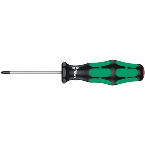 WERA Schraubendreher 350 PH Gr.PH 0 Klingen-L.60mm 2K-Griff Rundkl.WERA