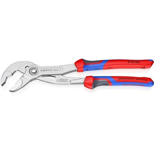 KNIPEX Wasserpumpenzange Cobra® L.300mm Spann-W.60mm verchr.Comfort-Griff KNIPEX