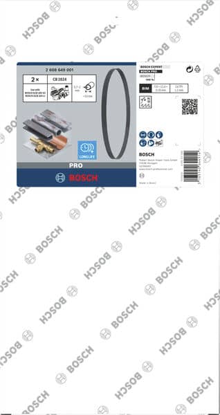 BOSCH Bandsägeblatt CB 2824 BIM für die Bosch Bandsäge, 24tpi