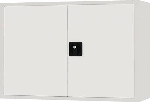 BEDRUNKA+HIRTH Hängeschrank H600xB900xT200mm Vollblechtür lichtgrau/lichtgrau