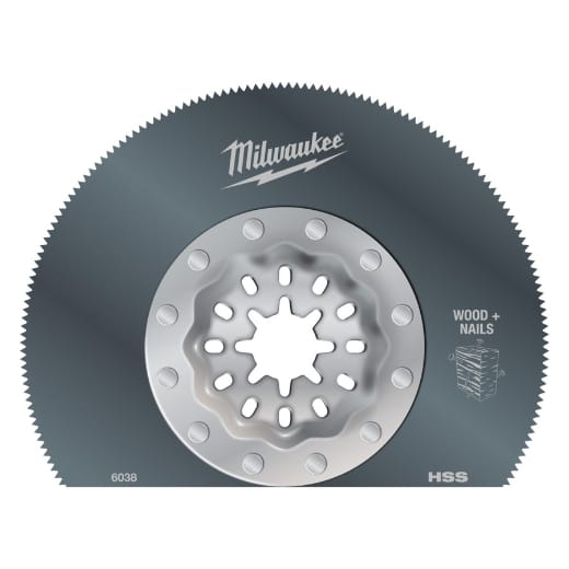 MILWAUKEE 85 x 20 mm Multitool Starlock Segment-Sägeblatt Multimaterial