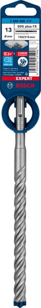 BOSCH EXPERT SDS plus-7X Hammerbohrer, 13 x 150 x 215 mm. Für Bohrhämmer