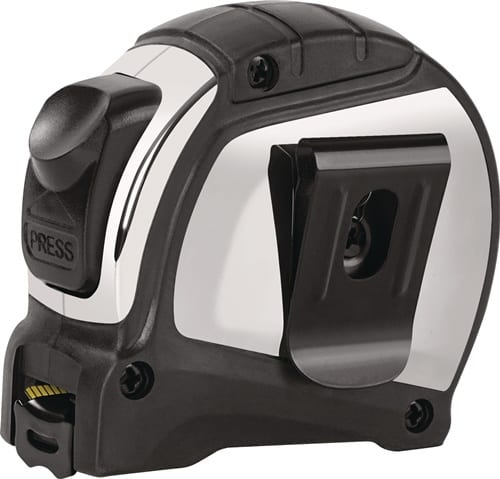 TECWERK Taschenrollbandmaß L.3m B.16mm mm/cm EG II 2K Automatic TECWERK