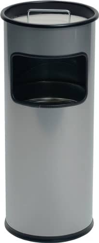DURABLE Kombiascher Ø260xH620mm silber Stahlbl.DURABLE