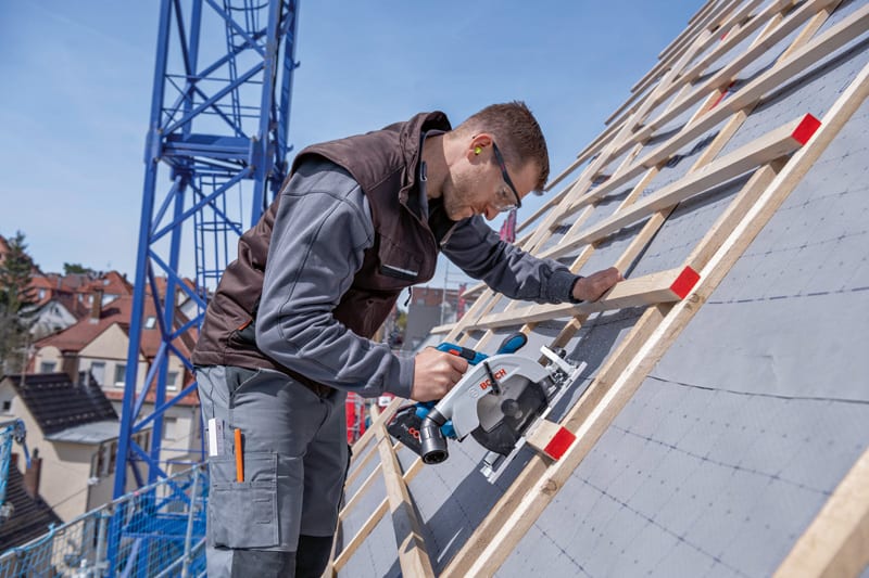BOSCH Akku-Kreissäge GKS 18V-57-2, Solo Version, im Karton