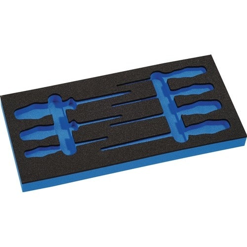 WERA Werkzeugmodul Leereinlage 1/3-Modul 4000 871 290,7-tlg.WERA