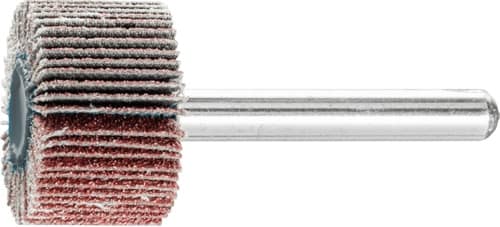 PFERD TOOLS Fächerschleifer Ø25xH15mm K.80 Korund Schaft-D.6mm PFERD