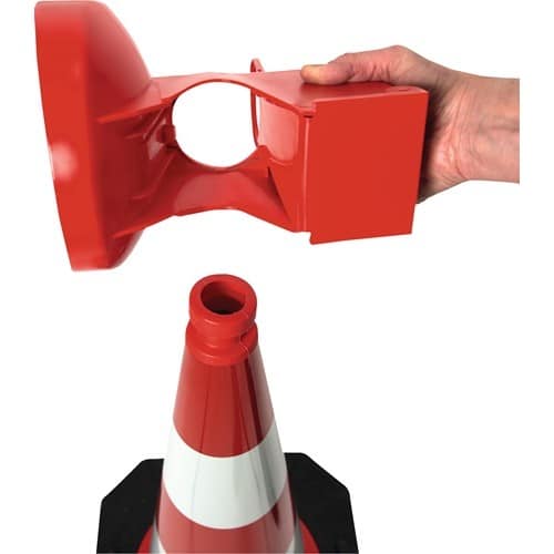 HORIZONT Leitkegel-LED-Leuchte ConeFix gelb eins.gelb HORIZONT