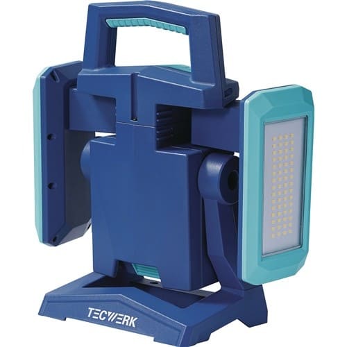 TECWERK LED-Strahler 50 W 800-4500 lm Li-Ion 5200 mAh 14,8V IP54 TECWERK