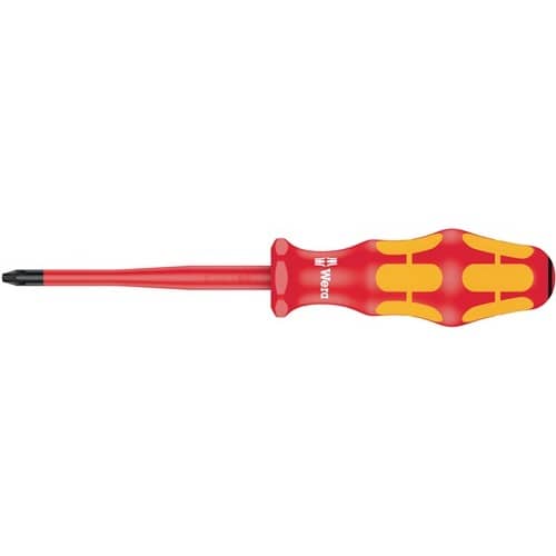 WERA Schraubendreher 165 iS Gr.PZD 2 Gesamt-L.205mm VDE isol.ext.slim WERA