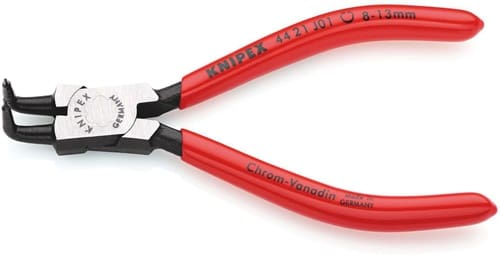 KNIPEX Sicherungsringzange J 01 f.Bohrungen D.8-13mm pol.KNIPEX