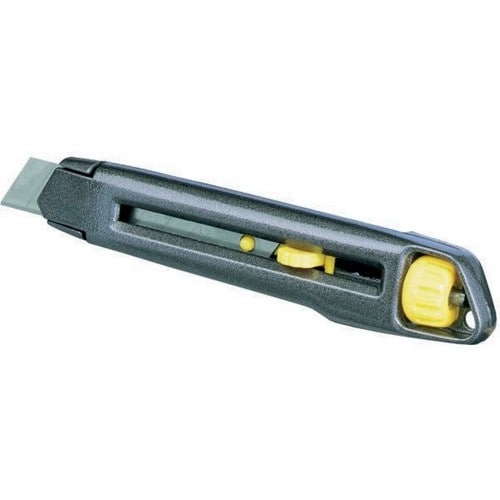 STANLEY Cuttermesser Interlock Klingen-B.18mm L.165mm Metall-Korpus lose STANLEY
