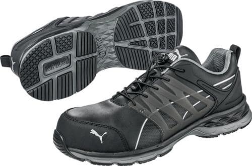 PUMA Sicherheitsschuh Velocity 2.0 Black Low Gr.45 W.11 schwarz 20345:2022